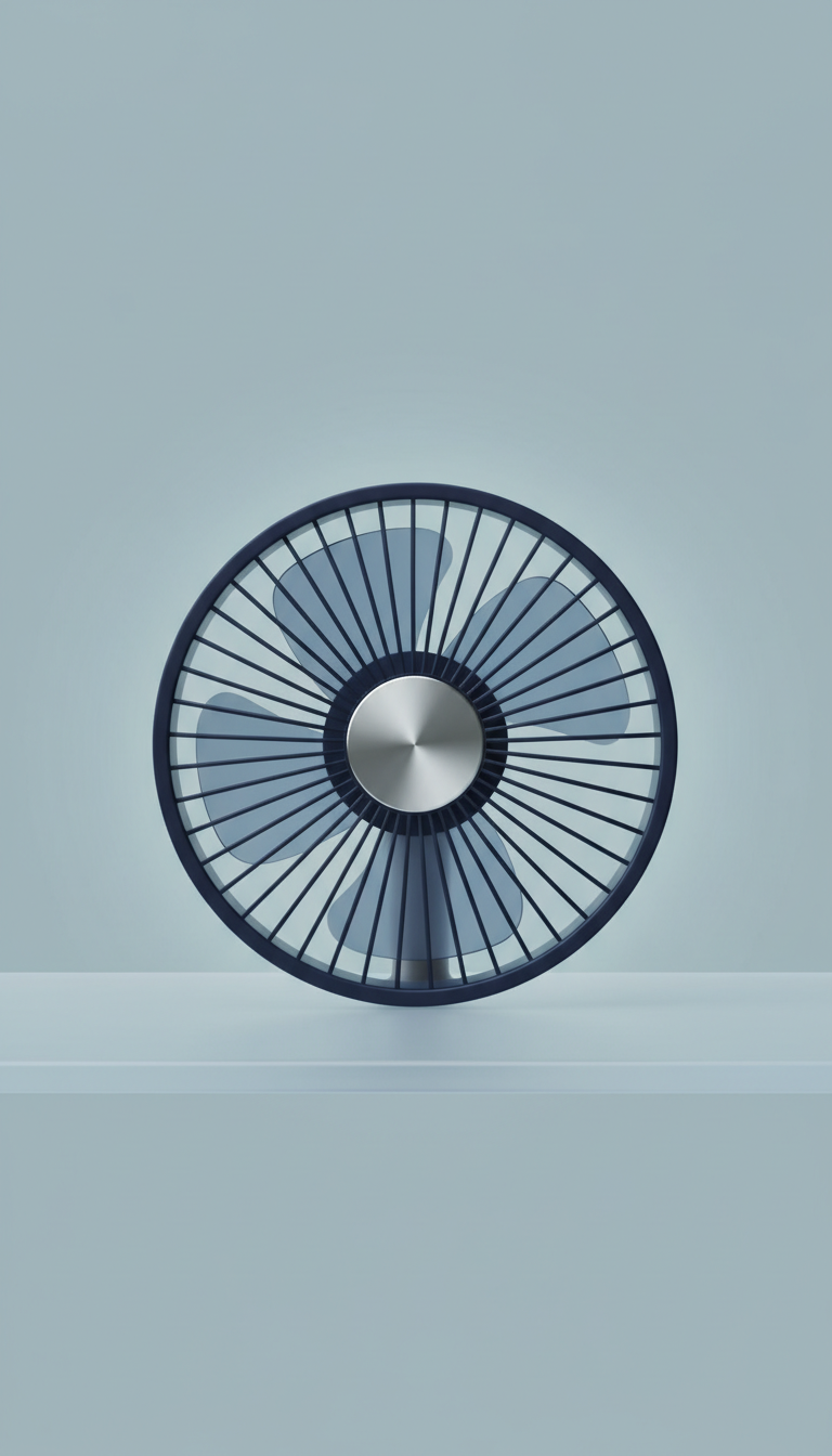 Ventilateur portable avec batterie longue durée
