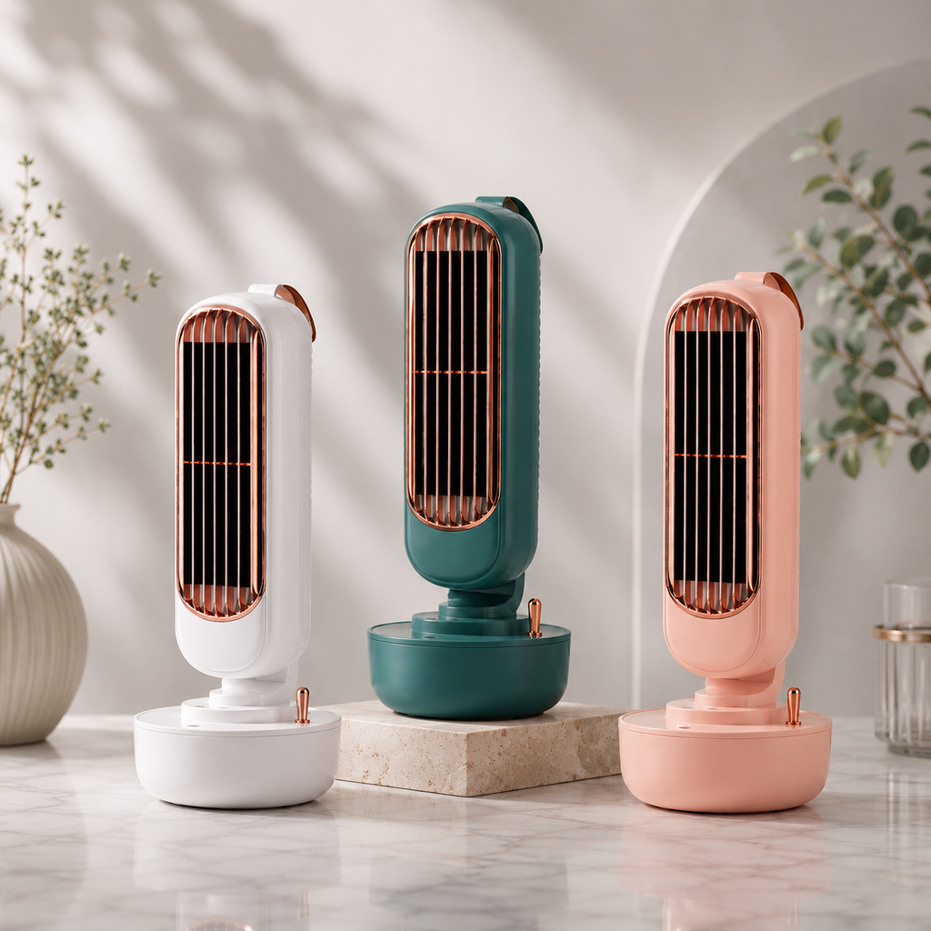 AeroMist™ | Ventilateur USB avec Brumisateur - Clematix